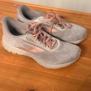 Brooks Anthem 3 Women's Gray and Pink Running Shoes size 8